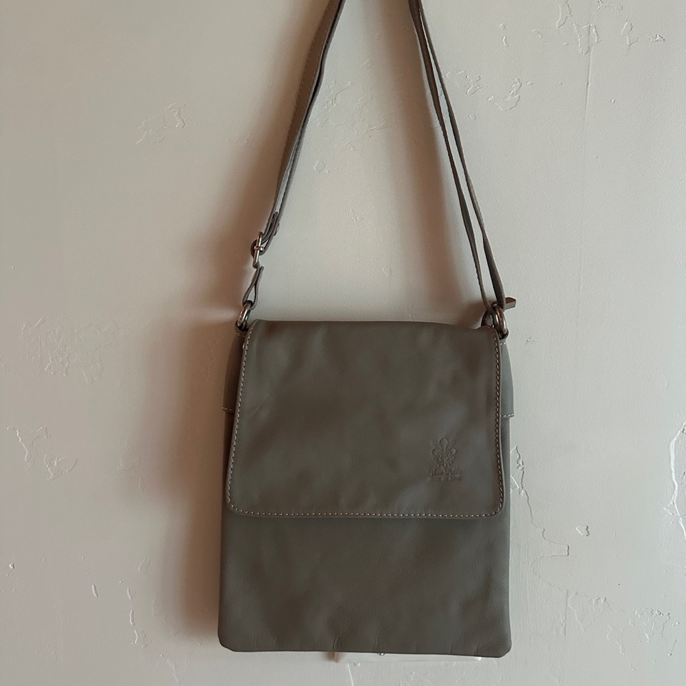 Vera Pelle Charcoal Leather Accessory